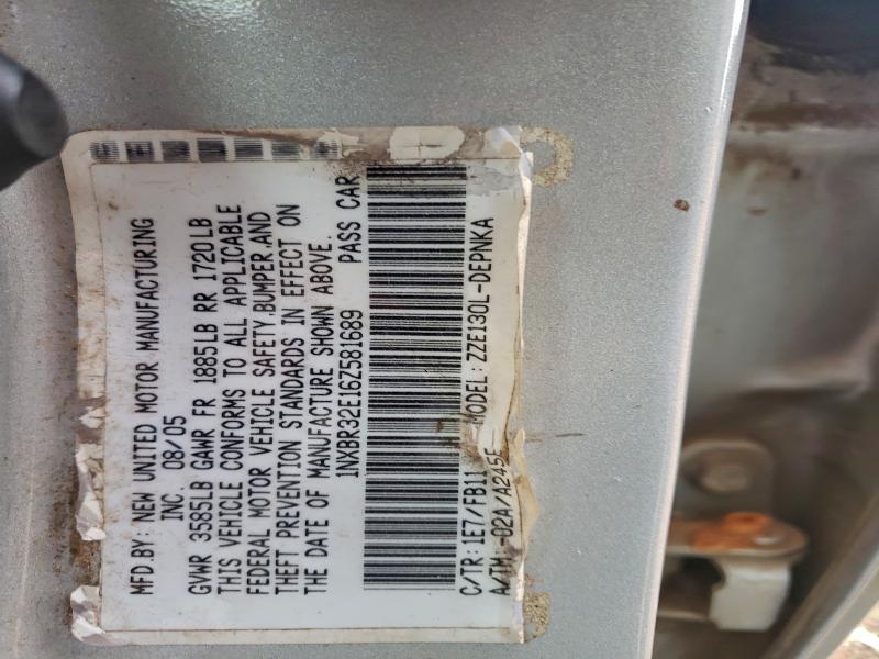 2006 TOYOTA COROLLA CE #3296388695