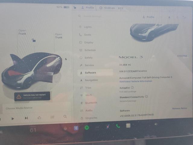2023 TESLA MODEL 3 #3312462624