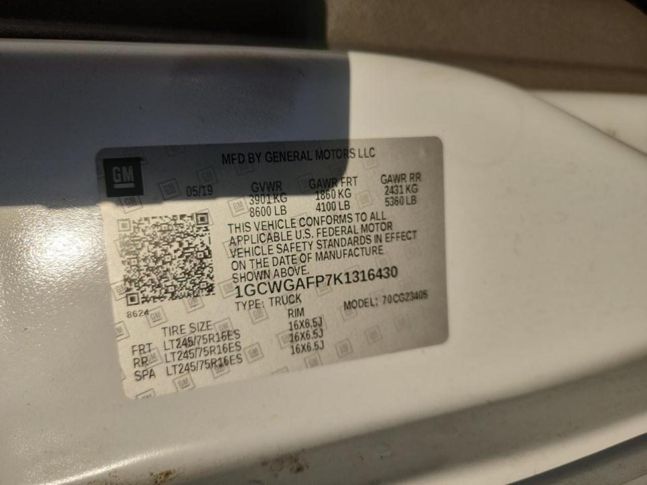 CHEVROLET EXPRESS G2