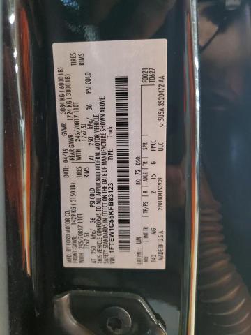 2019 FORD F150 SUPER #3297164503