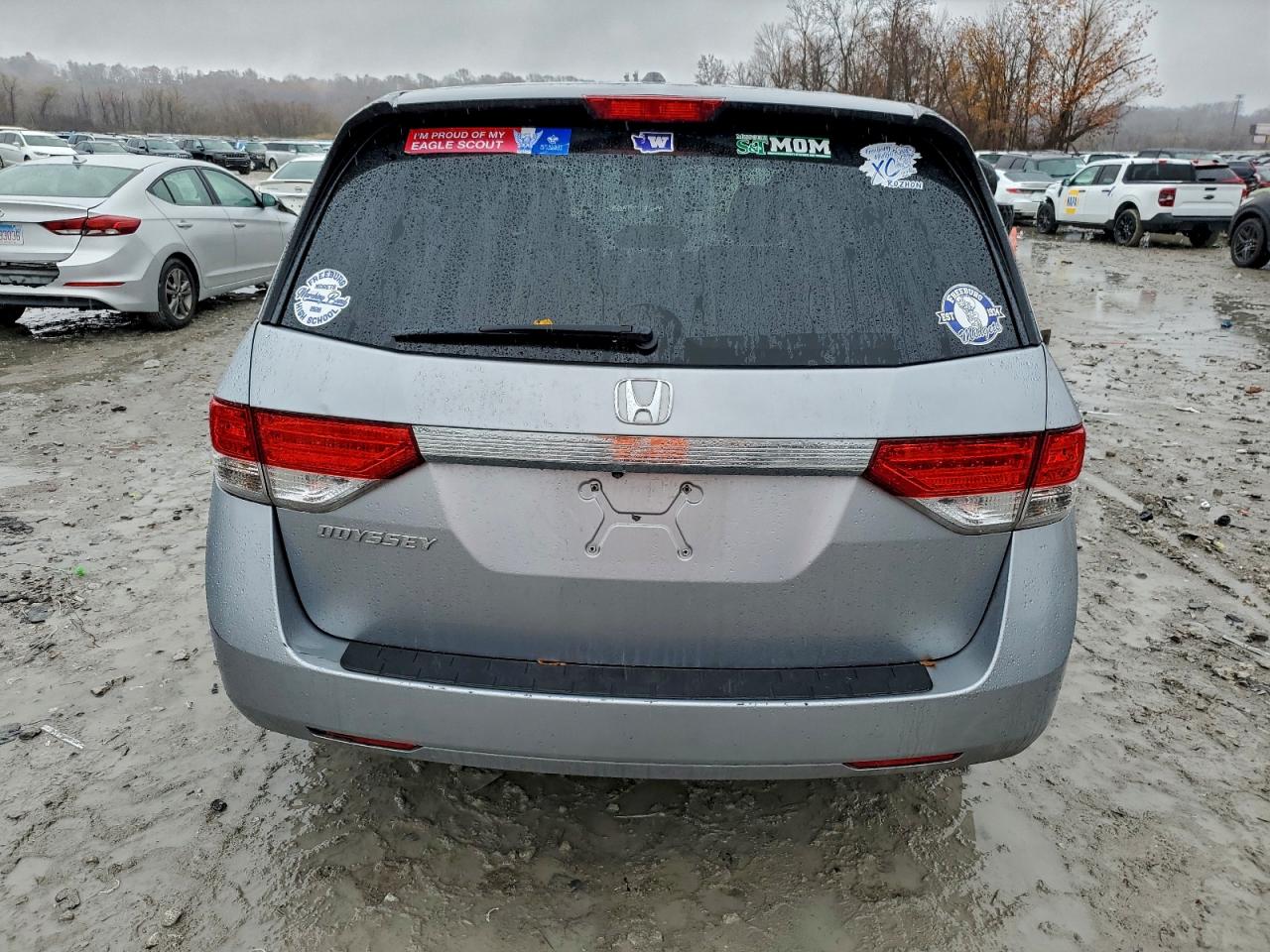 Lot #3298290072 2017 HONDA ODYSSEY EX