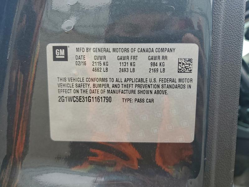 2016 CHEVROLET IMPALA LIM #3296267405