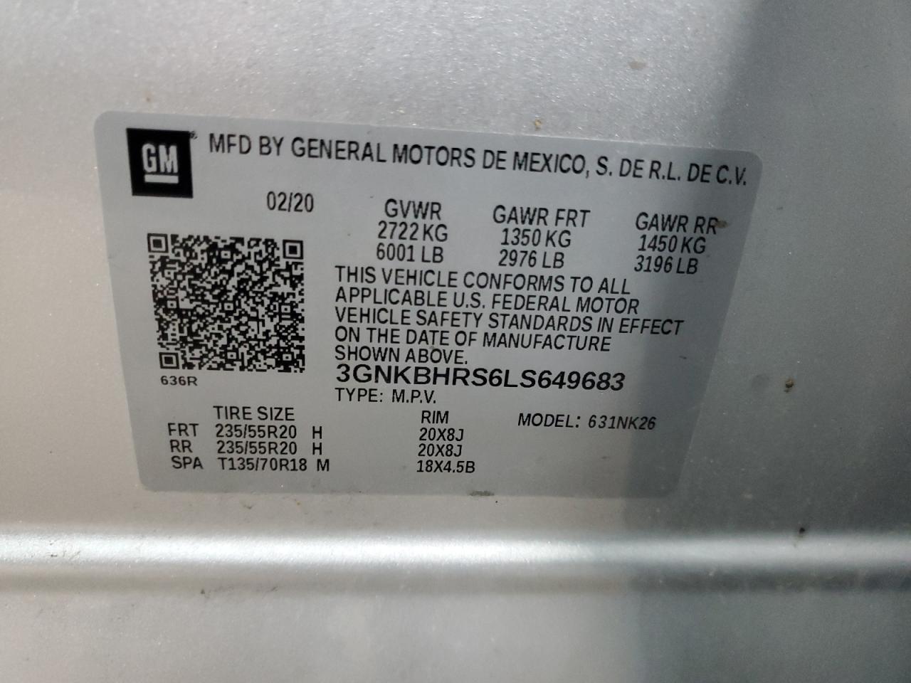 CHEVROLET BLAZER 2LT