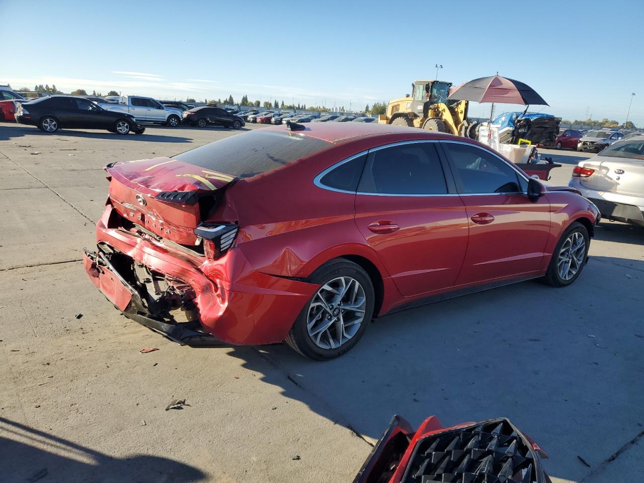 Lot #3304032496 2021 HYUNDAI SONATA SEL