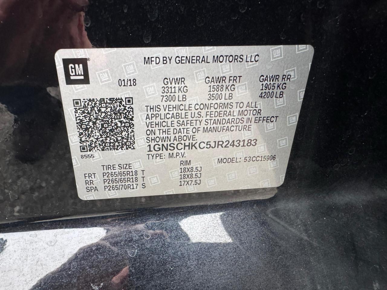 CHEVROLET SUBURBAN C1500 LT