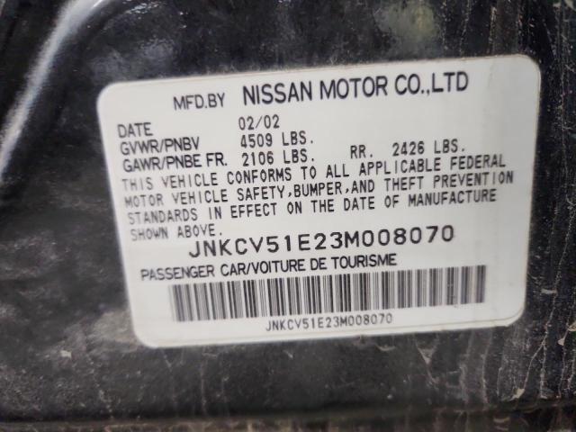 2003 INFINITI G35 #3278592946