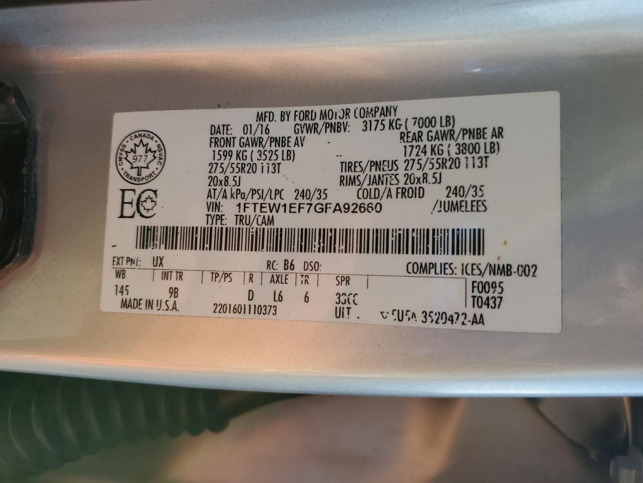 FORD F-150 SUPERCREW