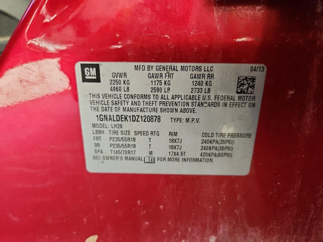 CHEVROLET EQUINOX LT