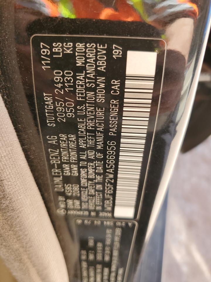 Lot #3287897254 1998 MERCEDES-BENZ E 320