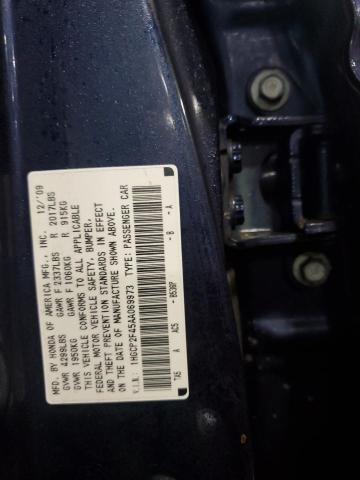 2010 HONDA ACCORD LXP #3305348307