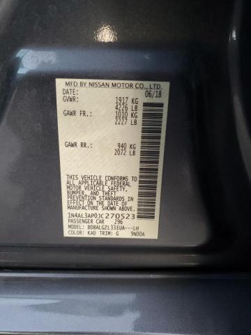 2018 NISSAN ALTIMA 2.5 #3297076495