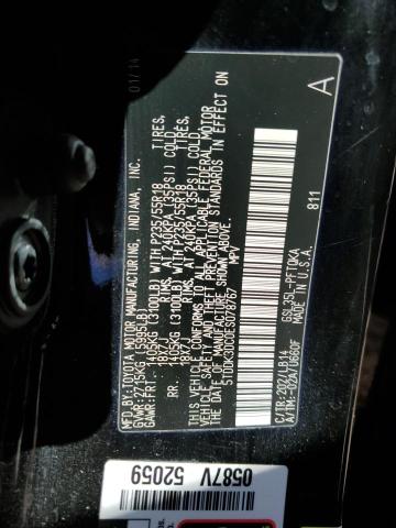 2014 TOYOTA SIENNA XLE #3303959730