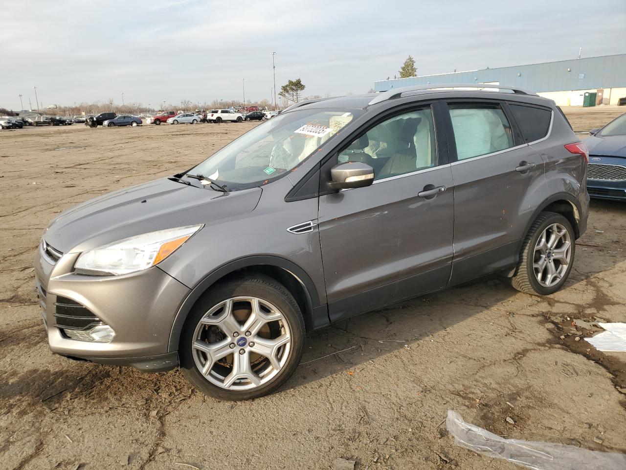Lot #3302975600 2014 FORD ESCAPE TIT
