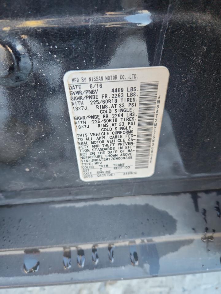 Lot #3301805326 2016 NISSAN ROGUE S