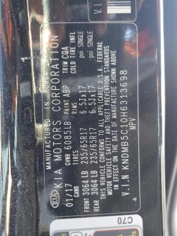 2017 KIA SEDONA LX #3292468696