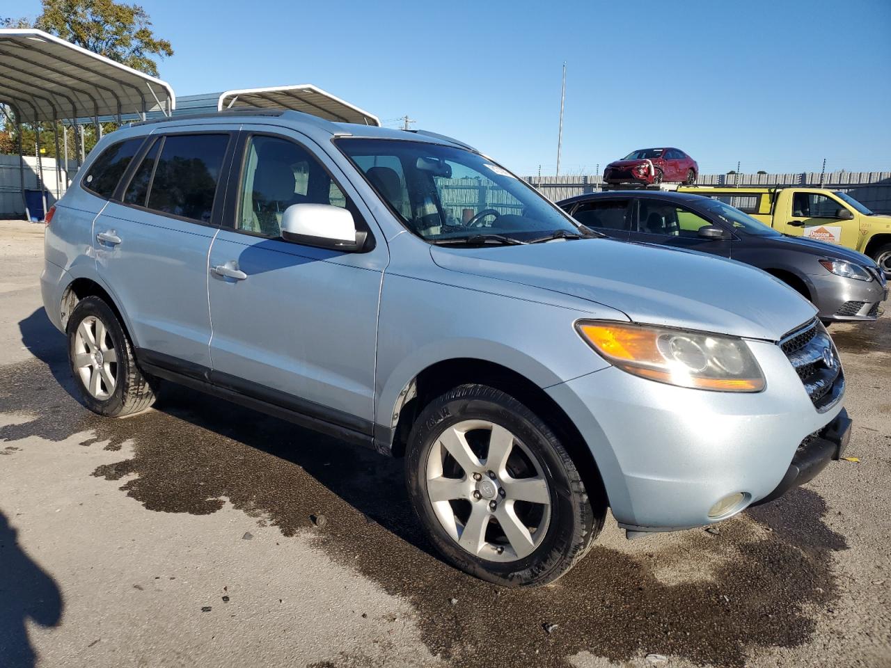 Lot #3284054807 2007 HYUNDAI SANTA FE S