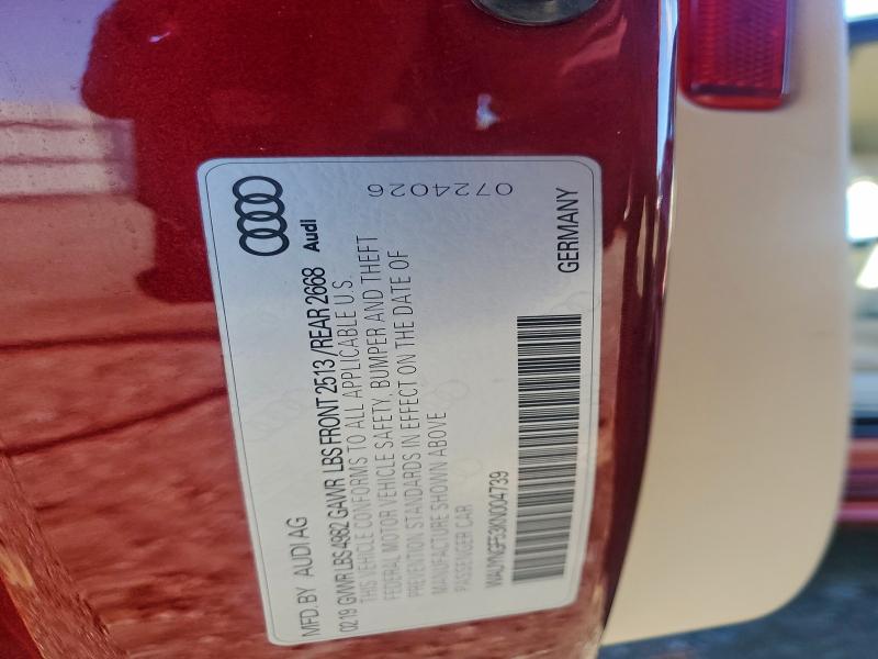 2019 AUDI A5 PREMIUM #3296358168