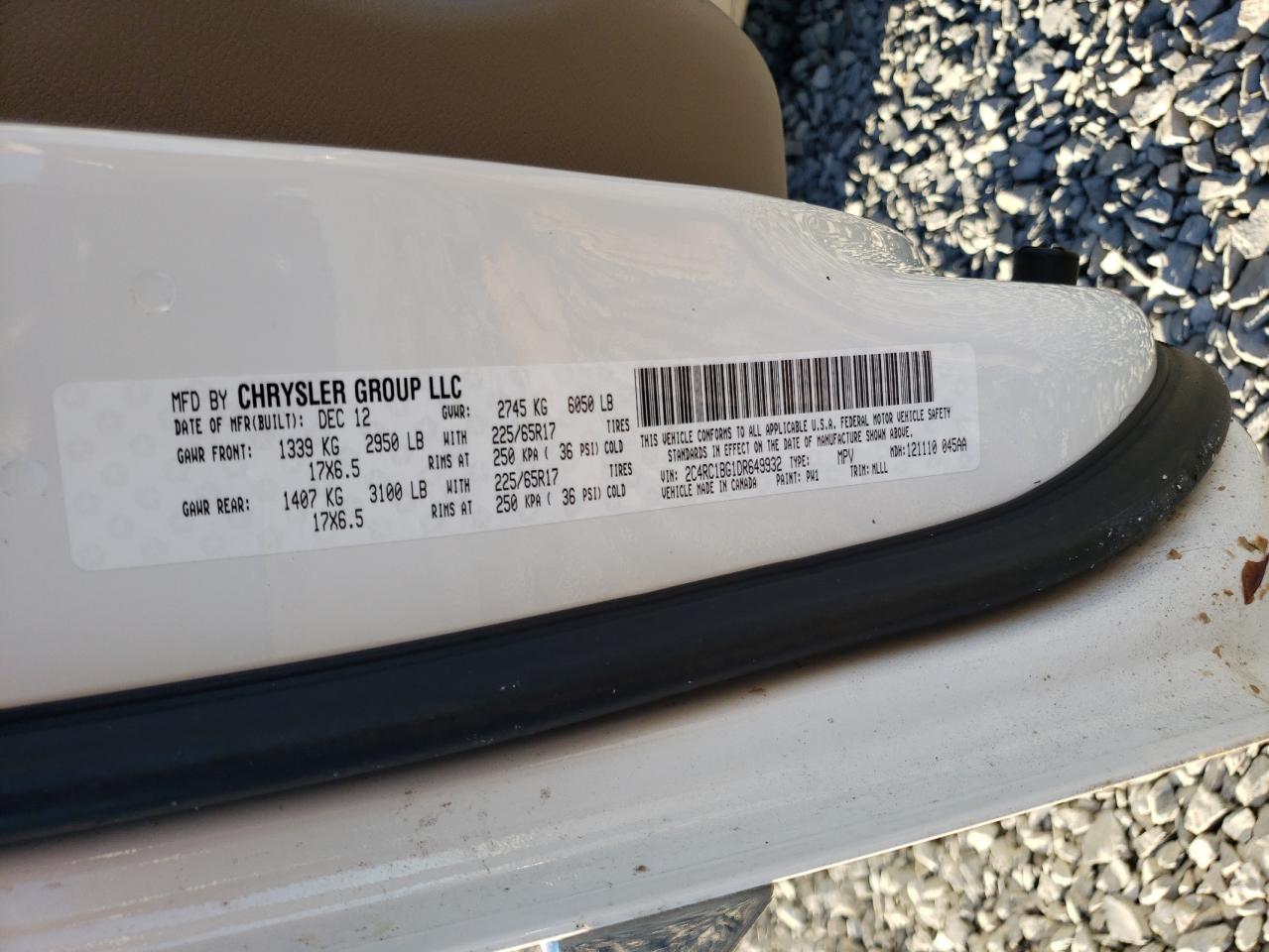 CHRYSLER TOWN & COUNTRY TOURING