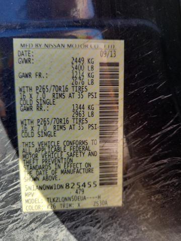 2013 NISSAN XTERRA X #3280673393