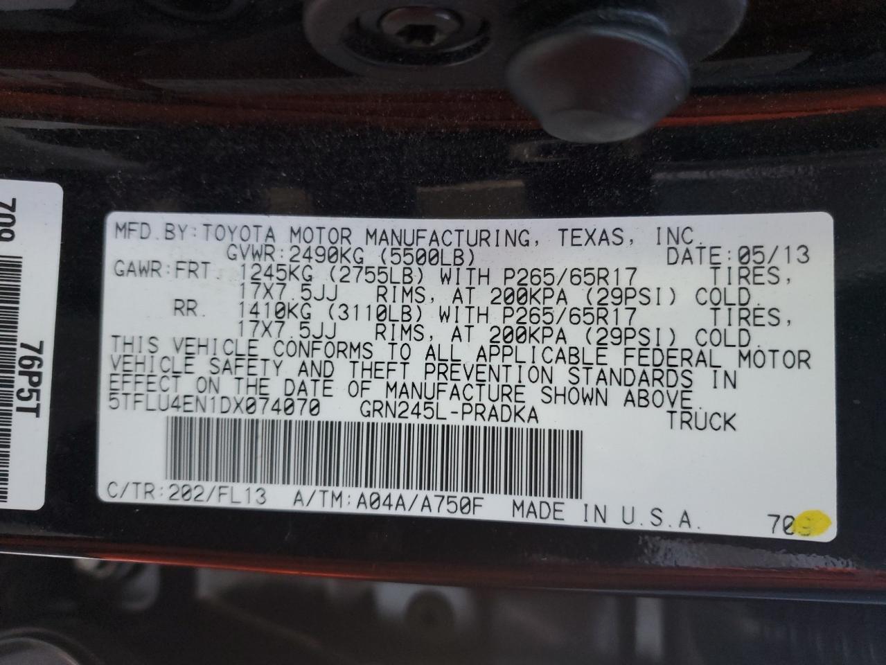 TOYOTA TACOMA DOUBLE CAB