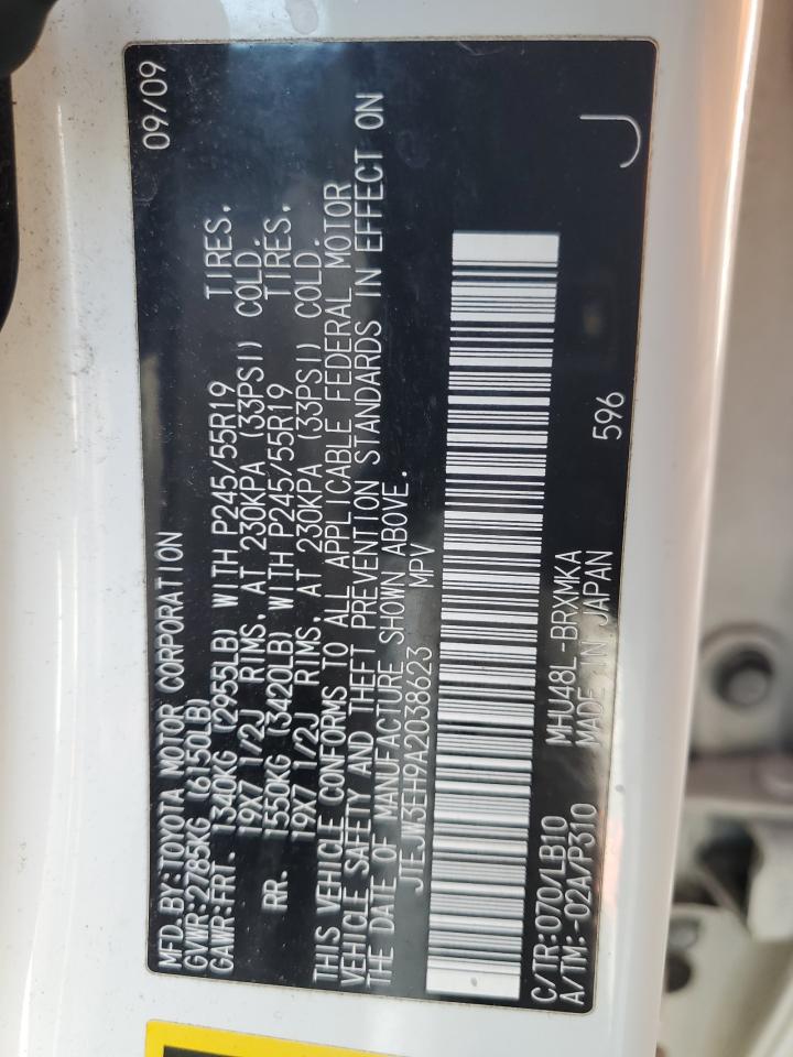 TOYOTA HIGHLANDER HYBRID LIMITED