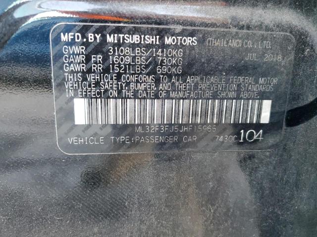 2018 MITSUBISHI MIRAGE G4 #3303731428