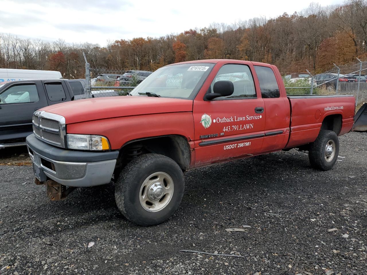 Lot #3286616906 2001 DODGE RAM 2500