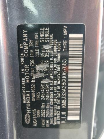 2016 HYUNDAI TUCSON LIM #3308470303