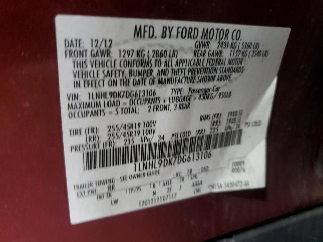 2013 LINCOLN MKS #3301986453