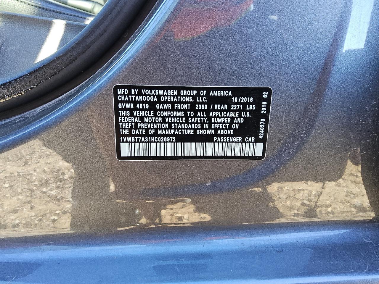 VOLKSWAGEN PASSAT SE