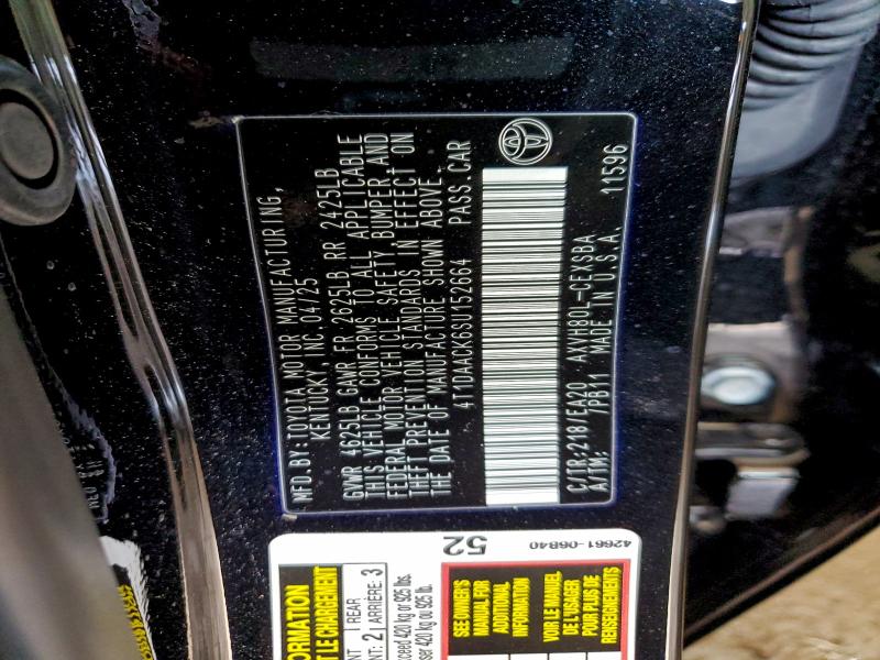 2025 TOYOTA CAMRY XSE #3296471654