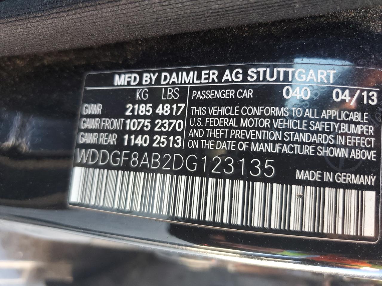 Lot #3303680934 2013 MERCEDES-BENZ C 300 4MAT