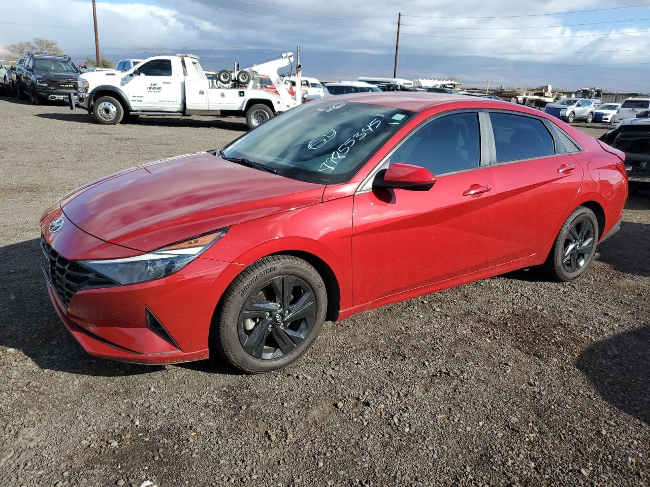 HYUNDAI ELANTRA BLUE