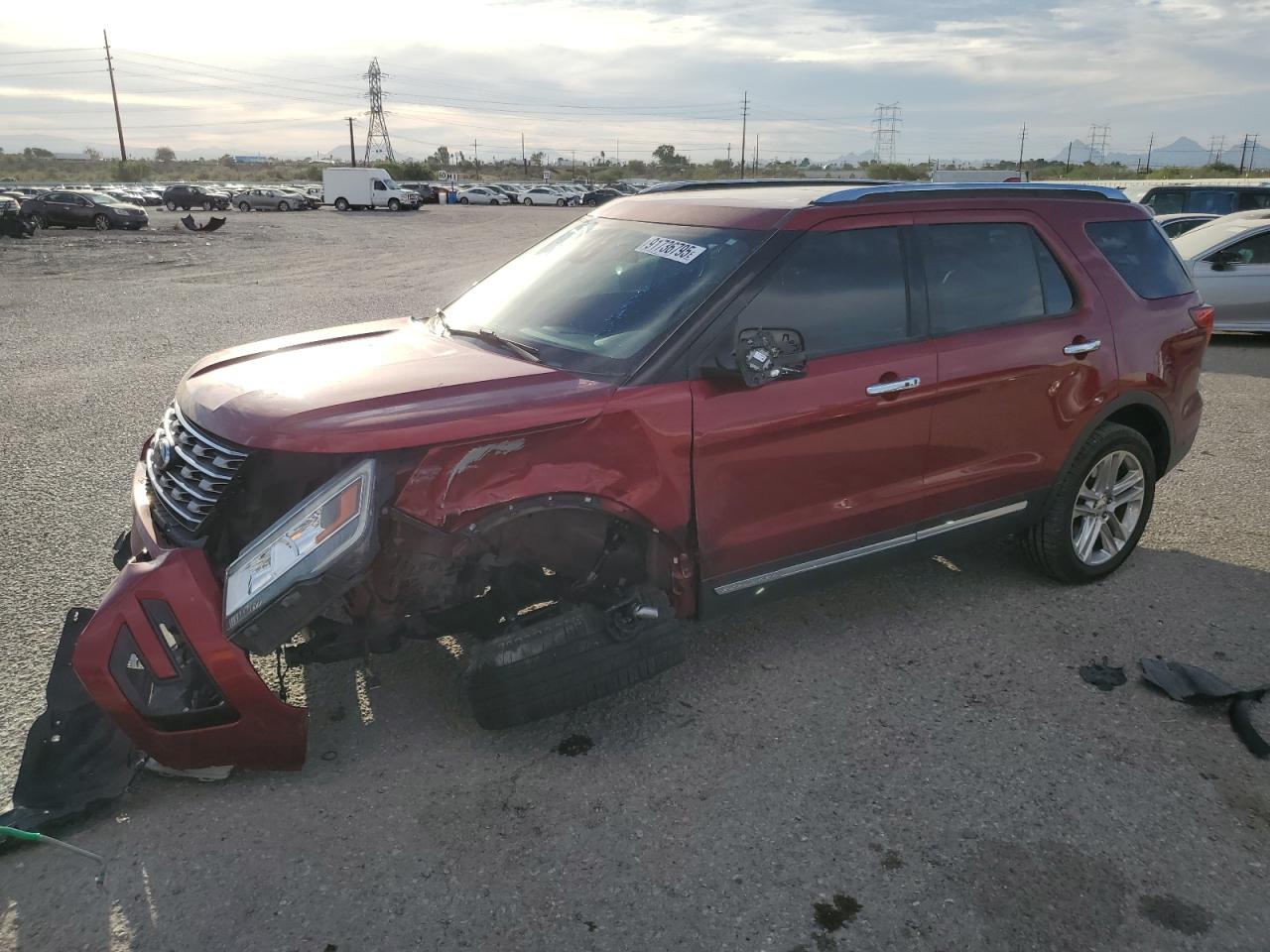 Lot #3301945414 2017 FORD EXPLORER L