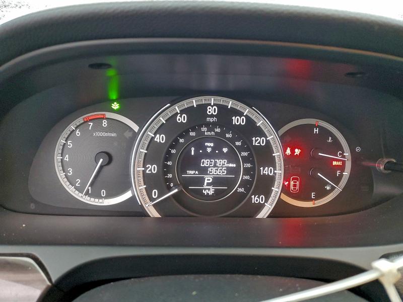 2016 HONDA ACCORD EXL #3298088154