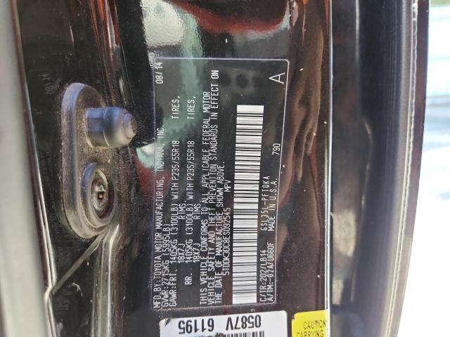2014 TOYOTA SIENNA XLE #3294242874
