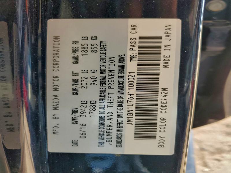 2017 MAZDA 3 SPORT #3298311147