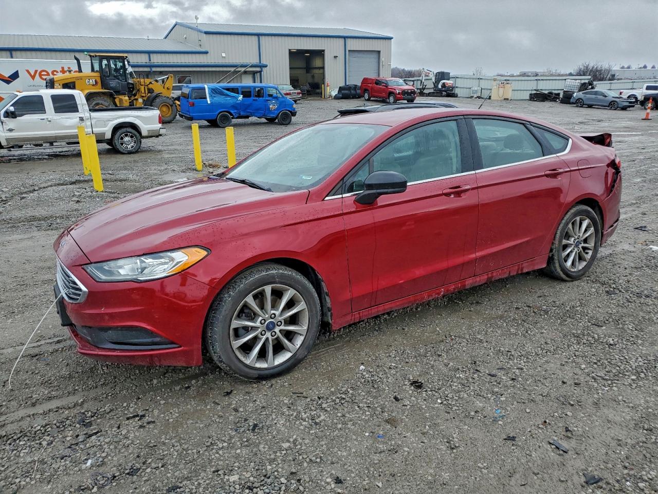 Lot #3301858956 2017 FORD FUSION S