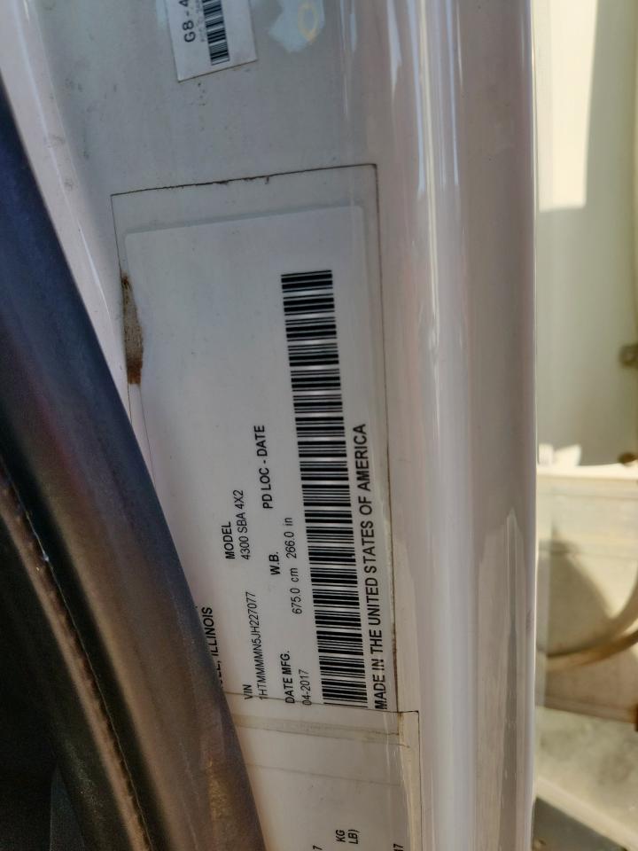 Lot #3286490167 2018 INTERNATIONAL 4000 4300