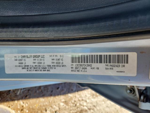 2012 CHRYSLER 200 TOURIN #3287643030