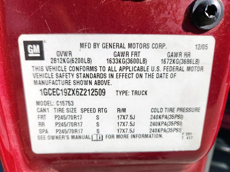 2006 CHEVROLET SILVERADO #3296387655