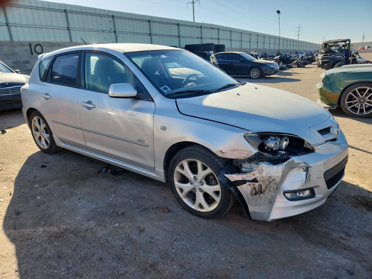 Lot #3284787538 2008 MAZDA 3 HATCHBAC
