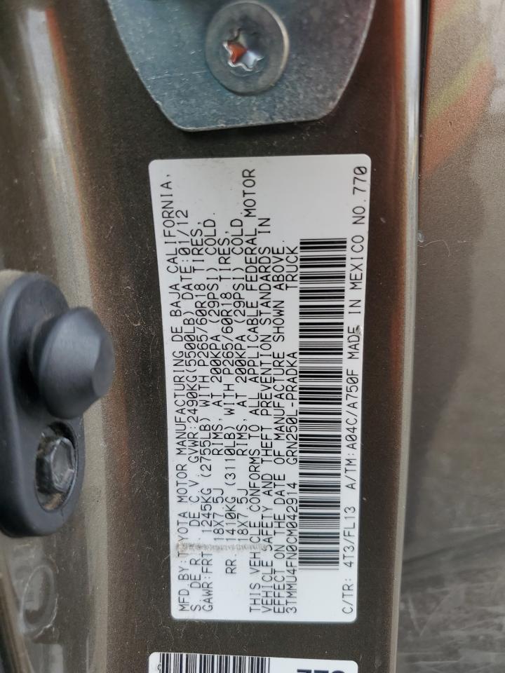 TOYOTA TACOMA DOUBLE CAB LONG BED