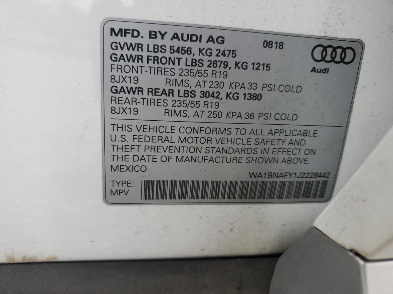 AUDI Q5 PREMIUM PLUS