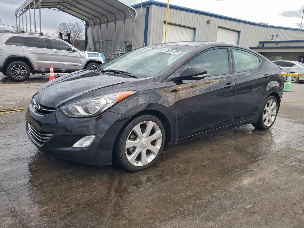 Lot #3297082582 2013 HYUNDAI ELANTRA GL