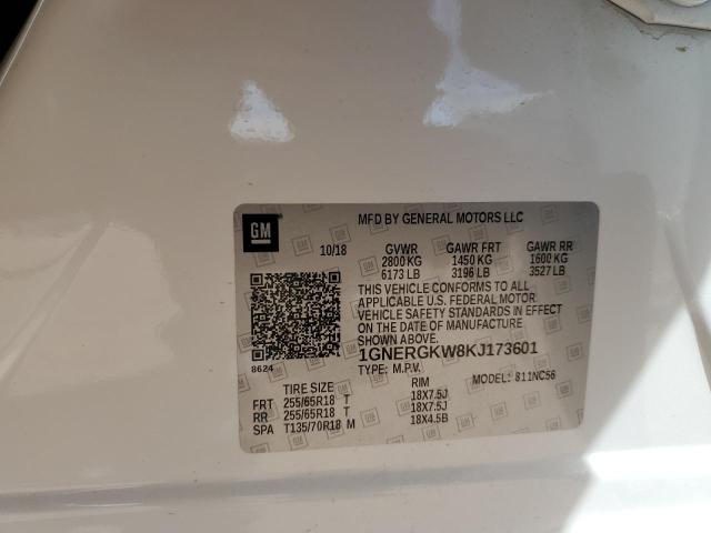 2019 CHEVROLET TRAVERSE L #3309634075