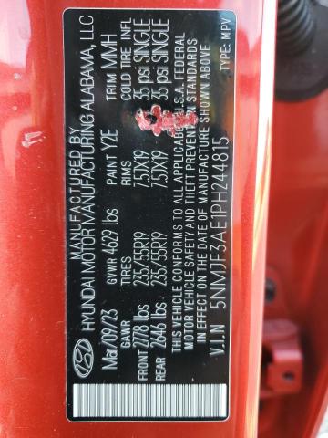 2023 HYUNDAI TUCSON SEL #3297052571