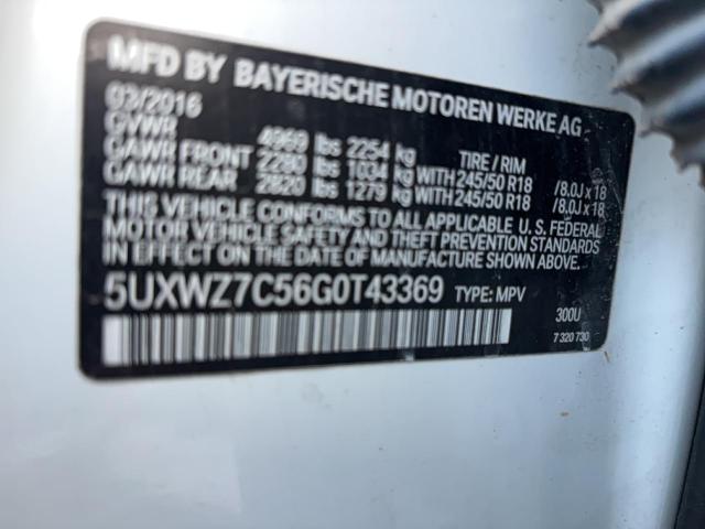 2016 BMW X3 SDRIVE2 #3281424984