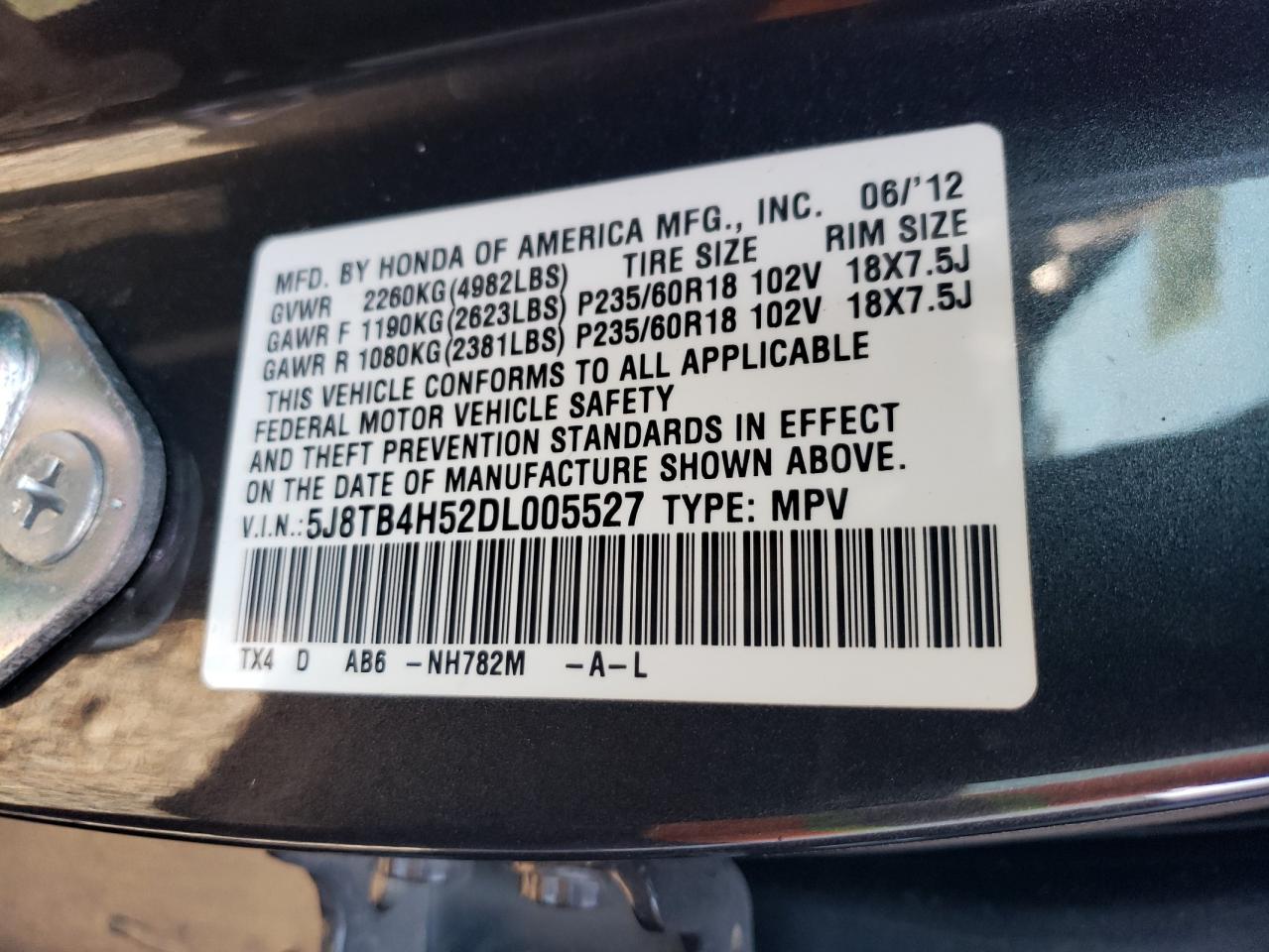 ACURA RDX TECHNOLOGY