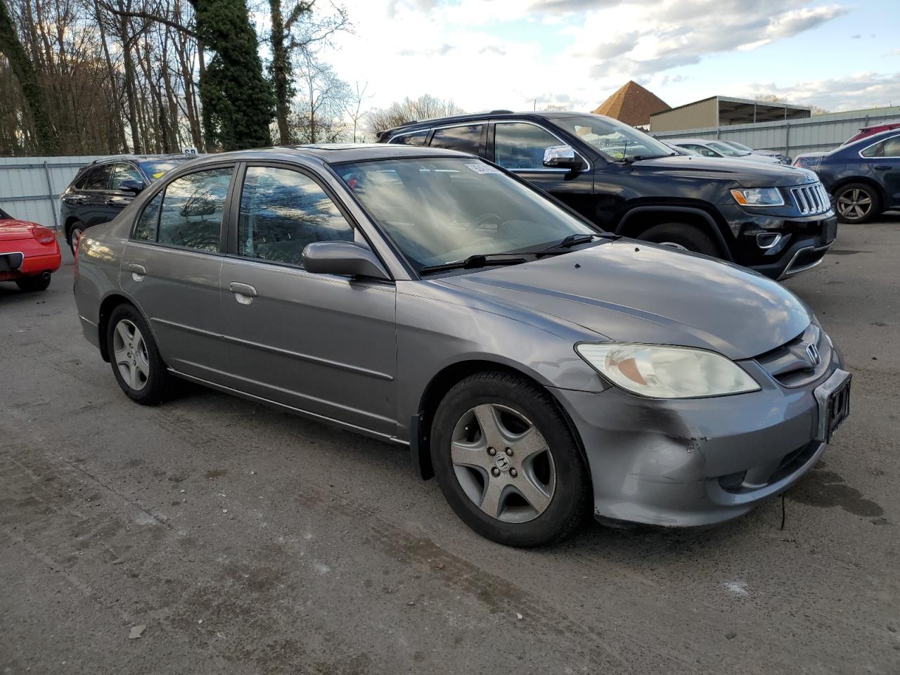 Lot #3297874777 2005 HONDA CIVIC EX